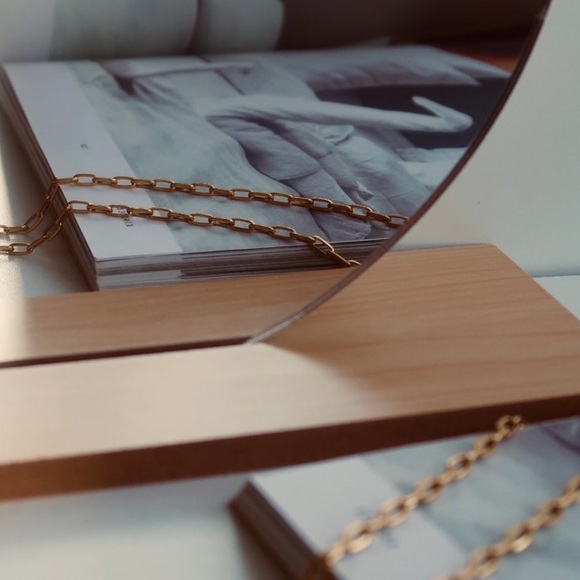 n e w | 18k gold paper clip chain - Picture 3 of 6